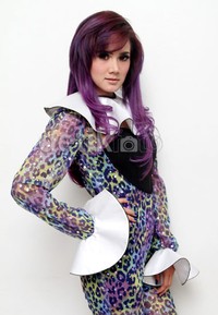 Pose Mulan di depan kamera. Gus Mun/detikHOT.