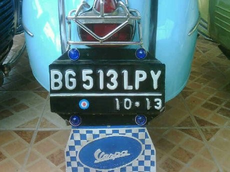 Motor Pun Bisa Bergaya dengan Nopol Cantik