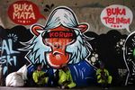 Kritik Korupsi Lewat Mural