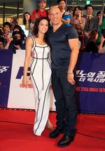 Senyuman Michelle Rodriguez di Premiere Fast & Furious 6