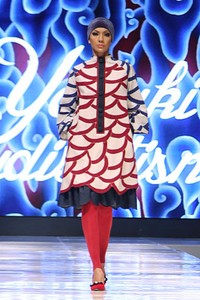 Jakarta, Indonesia - 13 Mei. Yongki Budisutisna. Jakarta Fashion & Food Festival 2013 at Grand Ballroom Harris Hotel. Kelapa Gading. 13 Mei 2013. Jakarta. [Foto: Mohammad Abduh/Wolipop]