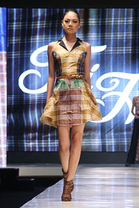 Jakarta, Indonesia - 13 Mei. Tri Handoko. Jakarta Fashion & Food Festival 2013 at Grand Ballroom Harris Hotel. Kelapa Gading. 13 Mei 2013. Jakarta. [Foto: Mohammad Abduh/Wolipop]