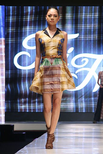 Jakarta, Indonesia - 13 Mei. Tri Handoko. Jakarta Fashion & Food Festival 2013 at Grand Ballroom Harris Hotel. Kelapa Gading. 13 Mei 2013. Jakarta. [Foto: Mohammad Abduh/Wolipop]