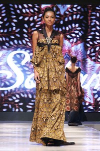 Jakarta, Indonesia - 13 Mei. Era Soekamto. Jakarta Fashion & Food Festival 2013 at Grand Ballroom Harris Hotel. Kelapa Gading. 13 Mei 2013. Jakarta. [Foto: Mohammad Abduh/Wolipop]