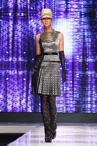 Jakarta, Indonesia - 13 Mei. Didi Budiardjo. Jakarta Fashion & Food Festival 2013 at Grand Ballroom Harris Hotel. Kelapa Gading. 13 Mei 2013. Jakarta. [Foto: Mohammad Abduh/Wolipop]