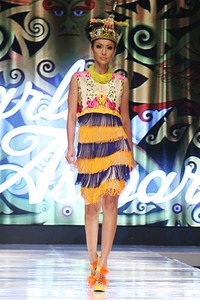 Jakarta, Indonesia - 13 Mei. Barli Asmara La Belle et Fabuleuse. Jakarta Fashion & Food Festival 2013 at Grand Ballroom Harris Hotel. Kelapa Gading. 13 Mei 2013. Jakarta. [Foto: Mohammad Abduh/Wolipop]