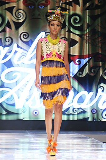 Jakarta, Indonesia - 13 Mei. Barli Asmara La Belle et Fabuleuse. Jakarta Fashion & Food Festival 2013 at Grand Ballroom Harris Hotel. Kelapa Gading. 13 Mei 2013. Jakarta. [Foto: Mohammad Abduh/Wolipop]