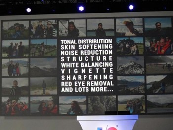    Tak hanya perubahan desain, sebelum menyebarkan foto di Google+, user dapat melakukan edit. Seperti memuluskan warna kulit atau menghapus efek mata merah alias red eye. (kredit foto: businessinsider)