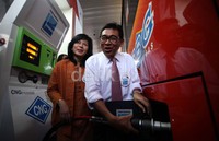 Peresmian itu disaksikan langsung oleh Wamen ESDM Susilo Siswoutomo dan Direktur Pertamina, Karen Agustiawan.