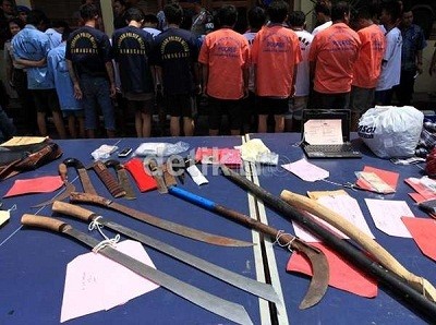 Operasi Sepekan, Polres Jakpus Amankan 66 Preman