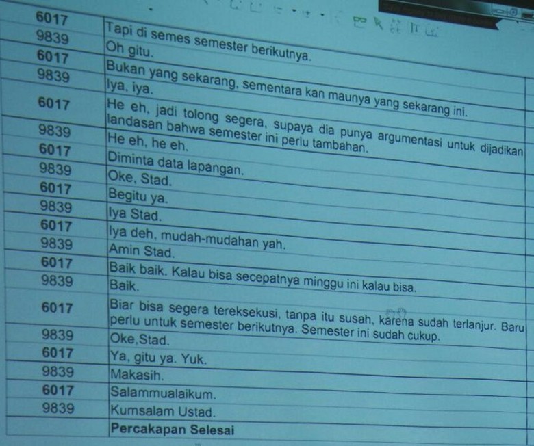 Transkrip LHI-Ahmad Rozi, Siapkan Data agar Impor Sapi Perlu Ditambah Transkrip LHI-Ahmad Rozi, Siapkan Data agar Impor Sapi Perlu Ditambah
