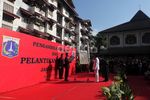 Jokowi Lantik Wali Kota Jakbar di Rusun Angke
