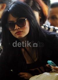 Vitalia mengaku siap mengembalikan uang yang diperolehnya dari Ahmad Fathanah. Lamhot Aritonang/detikFoto.