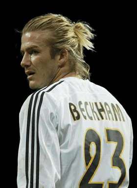 David Beckham Perpaduan Kaki Dan Gaya Rambut Halaman 3