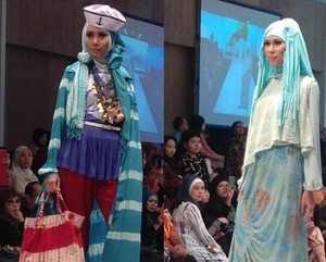 Dian Pelangi Tampilkan Busana Muslim Bertema Pantai di JFFF 2013