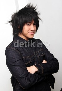 Kevin setia dengan gaya rambutnya. Gusmun/detikFoto.