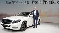 Mercedes-Benz merilis mobil termewah mereka S-Class di Hamburg. (dok Mercy).