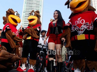 DIO Meriahkan Suasana Car Free Day