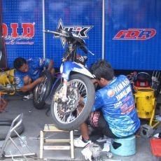 Paddock Ramah Lingkungan di Yamaha Cup Race