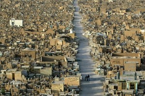 Pemakaman Terbesar di Dunia Ada di Irak