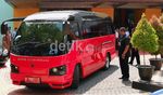 Menristek Jajal Bus Listrik Hevina