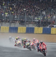 Dovizioso Senang dengan Le Mans yang Basah