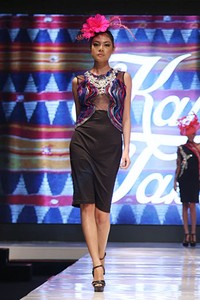 Jakarta, Indonesia - 13 Mei. Kanaya Tabitha. Jakarta Fashion & Food Festival 2013 at Grand Ballroom Harris Hotel. Kelapa Gading. 13 Mei 2013. Jakarta. [Foto: Mohammad Abduh/Wolipop]