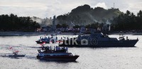 Pulau terluar Indonesia itu nampak indah dikalasenja.