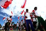 Harkitnas, Warga Miangas Arak Bendera Merah Putih