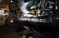 Pipa baja keluaran Krakatau Steel yang berukuran 10-122 inchi itu kini tengah menguasai 68% pangsa pasar pipa ERW. Sedangkan untuk pipa baja berukuran 14-20 inchi dipersiapakan untuk memenuhi kebutuhan industri migas.