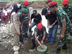 Kopassus Bangun Jembatan di Pandeglang, Buka Kawasan-kawasan Terisolir
