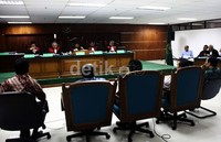 Jaksa Penuntut Umum menghadirkan 5 saksi, salah satunya Dirjen Peternakan dan Kesehatan Hewan Kementan Syukur Iwantoro. Lamhot Aritonang/detikFoto.