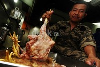 Di sinilah makanan para prajurit diolah sebelum akhirnya dihidangkan.