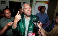 Ketua Umum PBB MS Kaban juga hadir dalam penyerahan berkas perbaikan caleg.