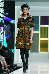 Jakarta, Indonesia - 15 Mei 2013. Ari Seputra The Glorious Handwoven of Indonesia Cita Tenun Indonesia. Jakarta Fashion & Food Festival 2013 at Grand Ballroom Harris Hotel. Kelapa Gading. Jakarta. [Foto: Mohammad Abduh/Wolipop]