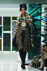 Jakarta, Indonesia - 15 Mei 2013. Ari Seputra The Glorious Handwoven of Indonesia Cita Tenun Indonesia. Jakarta Fashion & Food Festival 2013 at Grand Ballroom Harris Hotel. Kelapa Gading. Jakarta. [Foto: Mohammad Abduh/Wolipop]