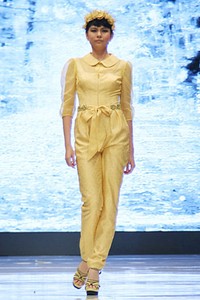 Jakarta, Indonesia - 15 Mei. Sebastian Gunawan The Glorious Handwoven of Indonesia Cita Tenun Indonesia. Jakarta Fashion & Food Festival 2013 at Grand Ballroom Harris Hotel. Kelapa Gading. Jakarta Utara. [Foto: Mohammad Abduh/Wolipop]