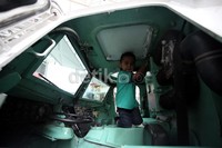 Panser tersebut dipamerkan untuk memeriahkan pameran foto bertajuk 'United Nations Peacekeeper 2013' yang digelar TNI.