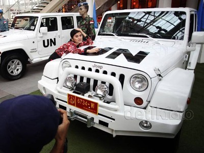 Mobil Perdamaian Dunia Mejeng di Sini