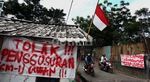 Warga Muara Baru Tolak Penggusuran