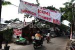 Warga Muara Baru Tolak Penggusuran