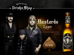 Motorhead Luncurkan Berbagai Miras Merek Band Sendiri