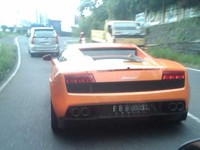 Jalan-jalan sore ala Lamborghini (Foto Sulaiman Akbar)