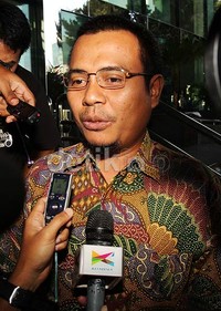 Ahmad Rozi datang ke KPK untuk menemui Ahmad Fathanah