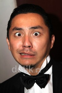 Wajah kocak Omesh saat ditemui di kawasan Jakarta Pusat, Kamis (23/5/2013). Gusmun/detikFoto.