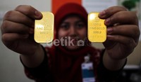Dibandingkan dengan harga Kamis (23/5/2013) kemarin, kenaikan terjadi sebesar Rp 3.000 per gram.