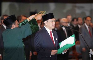 Agus Marto: Saya Bersumpah Tidak Akan Menerima Pemberian dari Siapapun