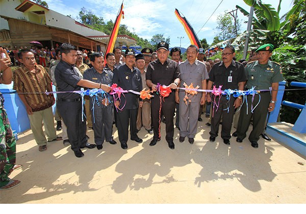 KPDT Bangun 12 Jembatan di Sijunjung