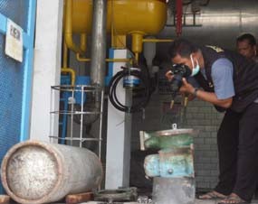 Teknisi Ungkap Kebocoran Amoniak Pabrik Pengolahan Udang