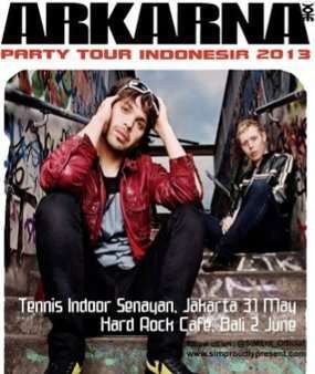 Arkarna Siap Gelar Konser Rock Seksi Pada 31 Mei 2013